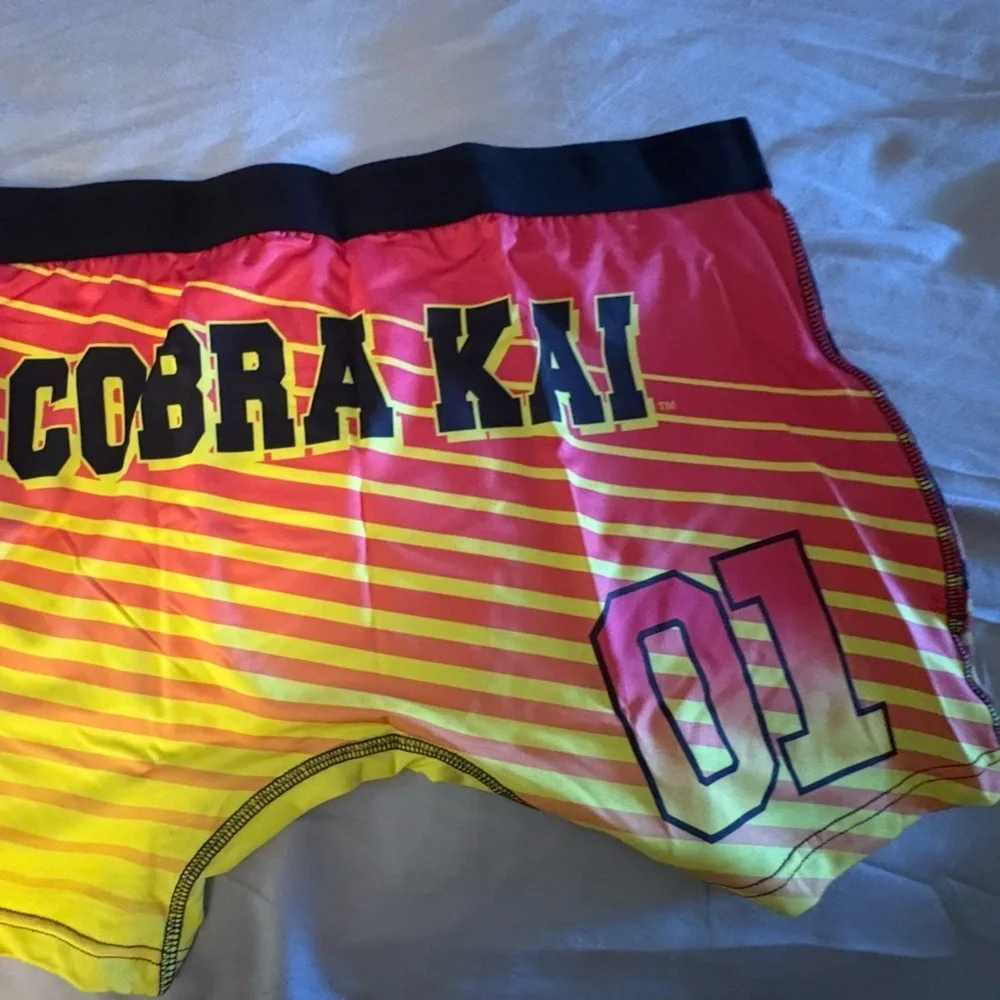 Classic comfortable  Cobra Kai Boxer Briefs Breathable Cotton